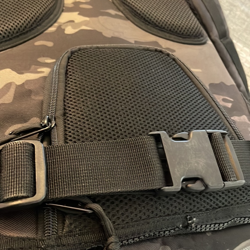 Tactical Camo Backpack – Black Camo - Picture 7 of 8